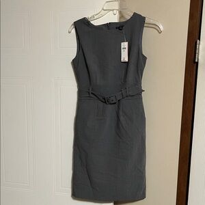 Banana Republic Gray Women’s Belted Dress size 00P NWT